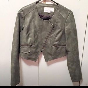 Green Leather Jacket